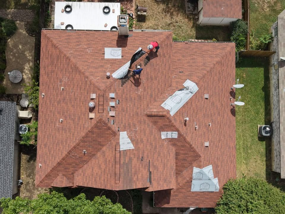 Residential roof project overview