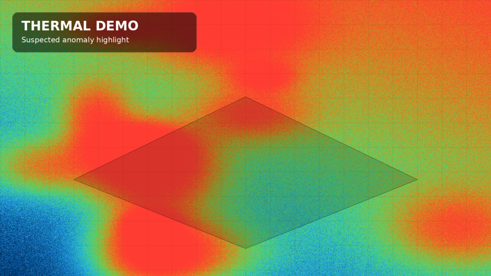 Thermal demo: anomaly highlight visualization